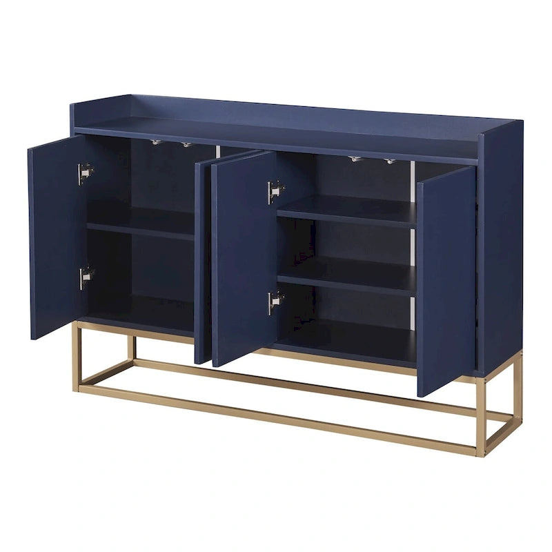 Modern Sideboard Buffet Cabinet with Large Storage Space - N/A
