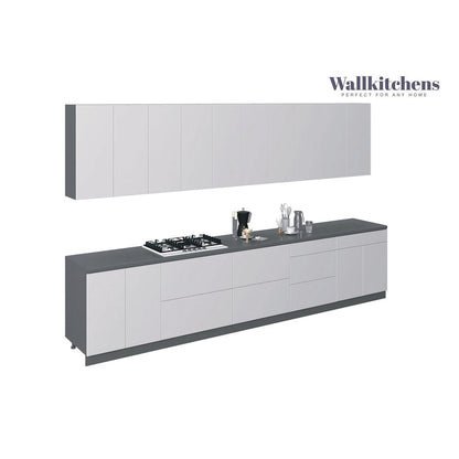 Kitchen Signature Collection White Gloss Color Base Size 13Ft Wide - 153x24