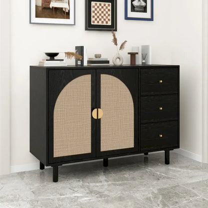 2 Door 3 Drawer Cabinet, Suitable for Bedroom, Living Room