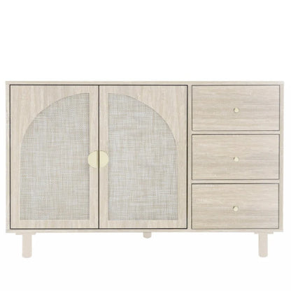 2 Door 3 Drawer Cabinet, Suitable for Bedroom, Living Room