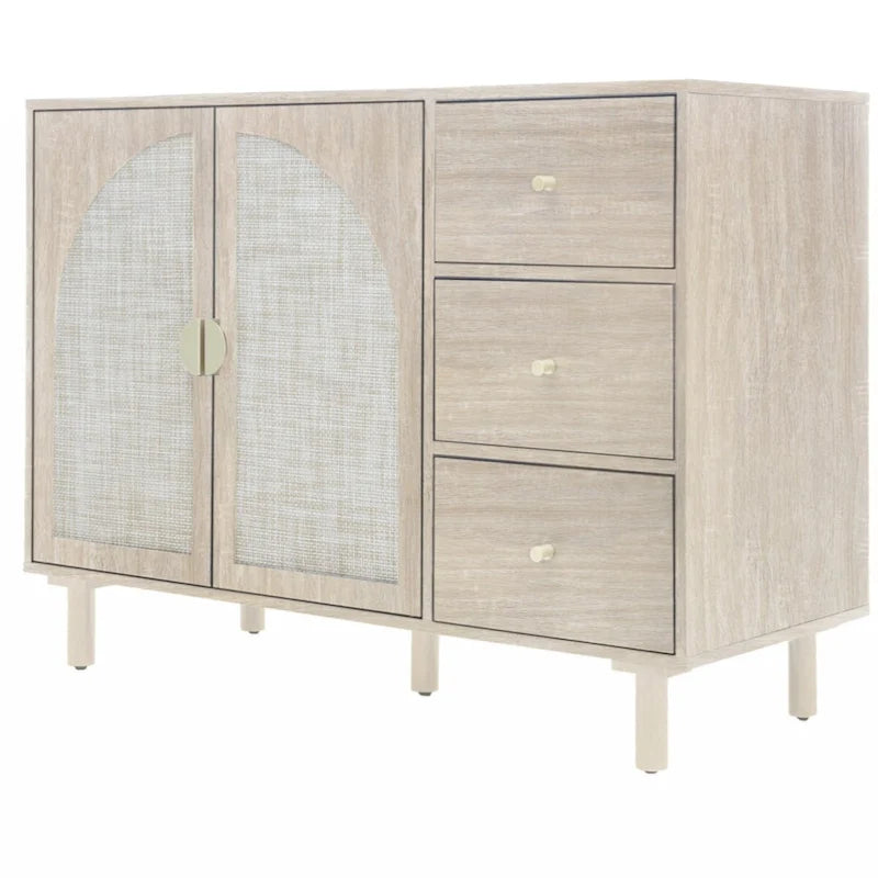 2 Door 3 Drawer Cabinet, Suitable for Bedroom, Living Room
