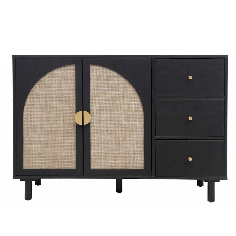 2 Door 3 Drawer Cabinet, Suitable for Bedroom, Living Room