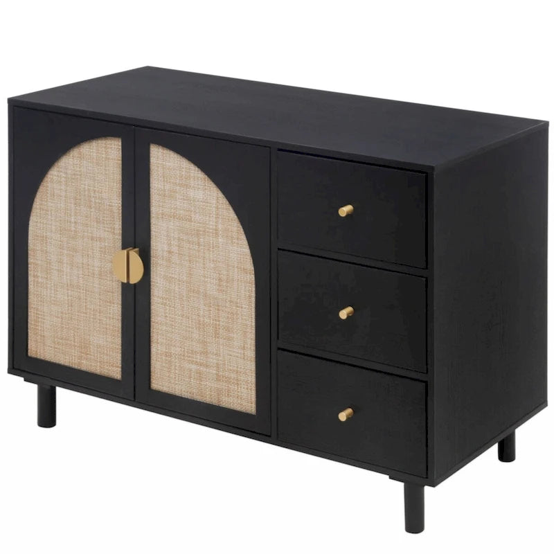 2 Door 3 Drawer Cabinet, Suitable for Bedroom, Living Room