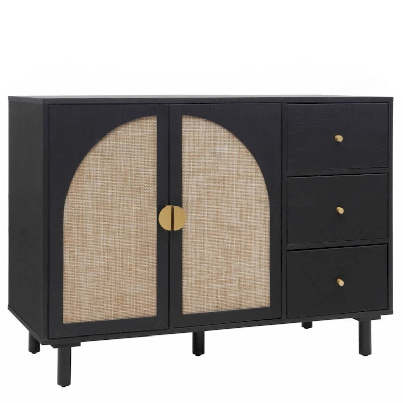 2 Door 3 Drawer Cabinet, Suitable for Bedroom, Living Room