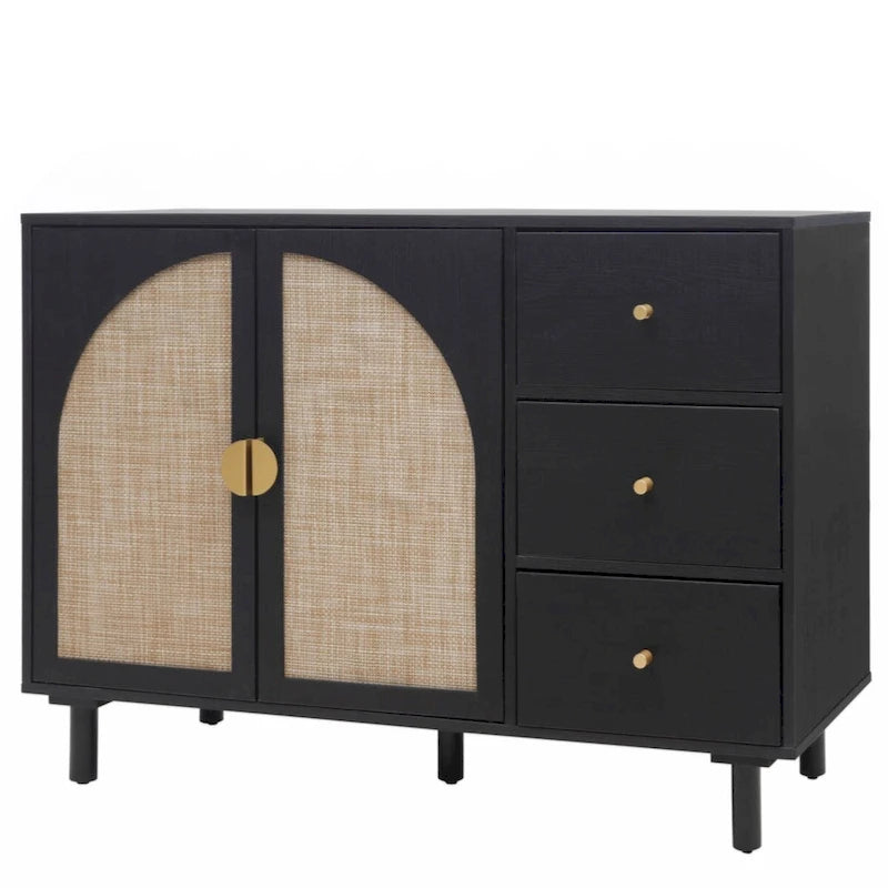 2 Door 3 Drawer Cabinet, Suitable for Bedroom, Living Room