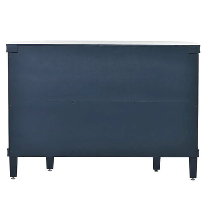 33.50 in. H Storage Cabinet with Antique Pattern Doors