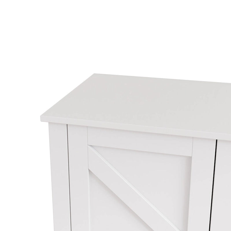 Storage Sideboard Cabinet with 4 Doors and 4 Shelgves
