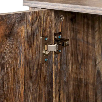 Storage Sideboard Cabinet with 4 Doors and 4 Shelgves