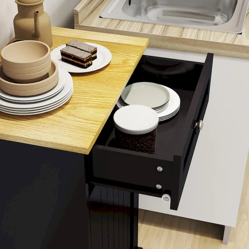 RR Kitchen Trash Cabinet