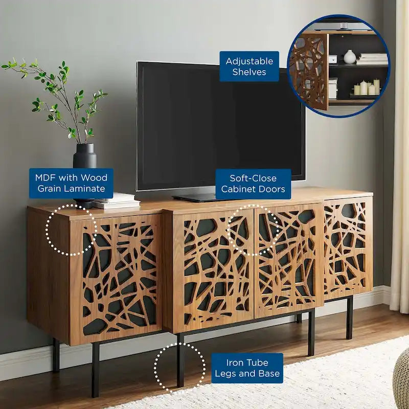 Engineered Wood Telluride Sideboard Tv Stand - image 6