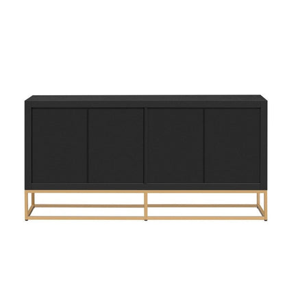 Light Luxury Designed Cabinet with Unique Support Legs and Adjustable Shelves, Suitable for Living Rooms, Corridors