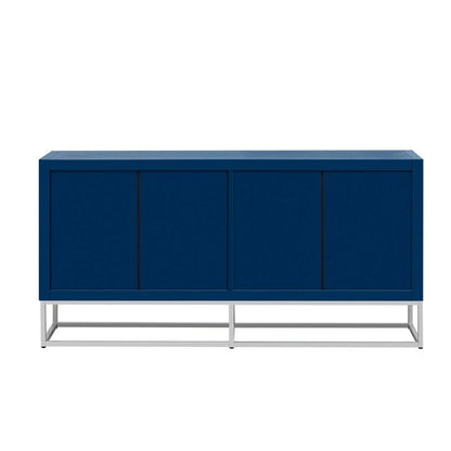 Light Luxury Designed Cabinet with Unique Support Legs and Adjustable Shelves, Suitable for Living Rooms, Corridors