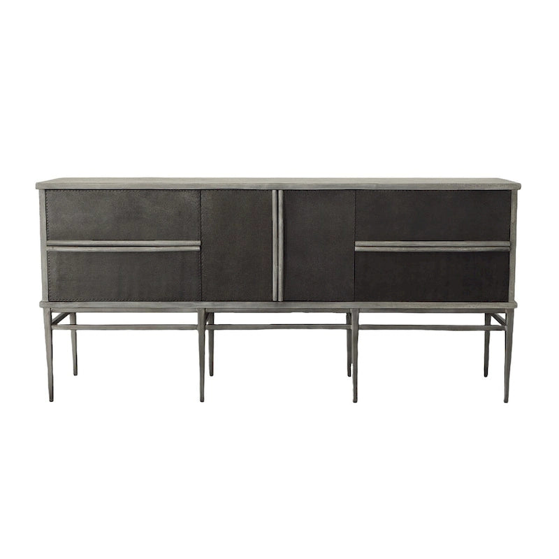 Metal Hewitt 4-drawer Server Sideboard 74 in - image 2