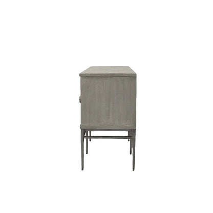 Metal Hewitt 4-drawer Server Sideboard 74 in - image 3