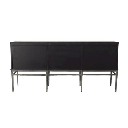 Metal Hewitt 4-drawer Server Sideboard 74 in - image 4