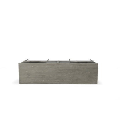 Metal Hewitt 4-drawer Server Sideboard 74 in - image 6
