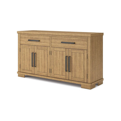 Engineered Wood by Havonplane Brown Dining Server - 65.88W x 19D x 36.13H Cabinet - image 3