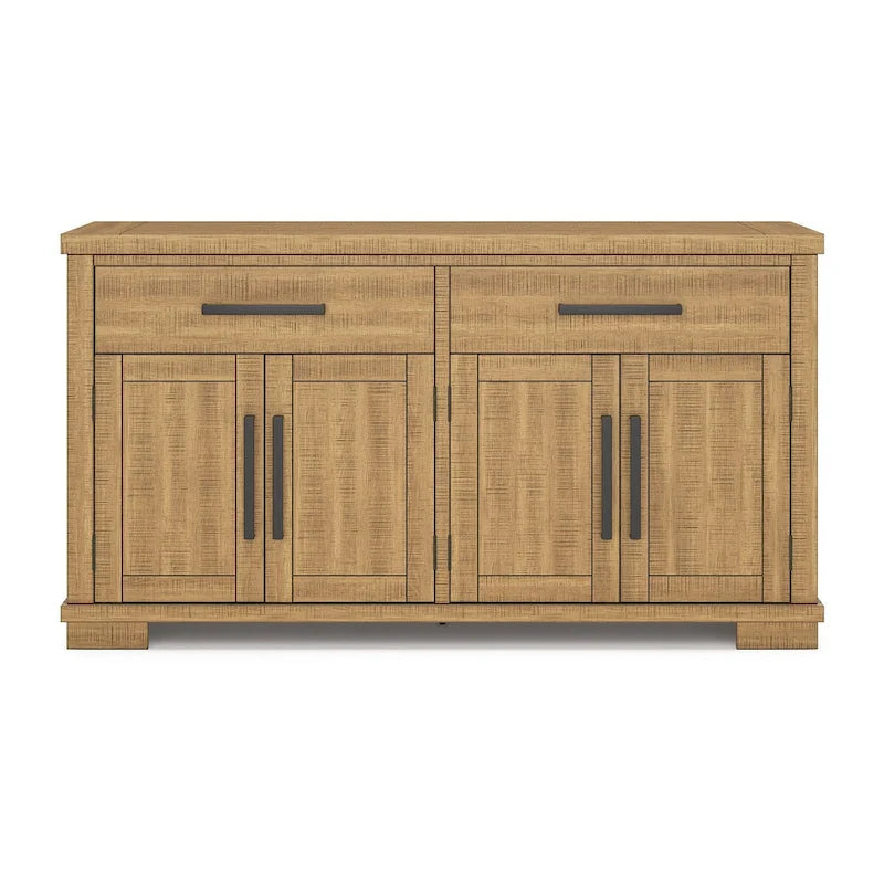 Engineered Wood by Havonplane Brown Dining Server - 65.88W x 19D x 36.13H Cabinet - image 5