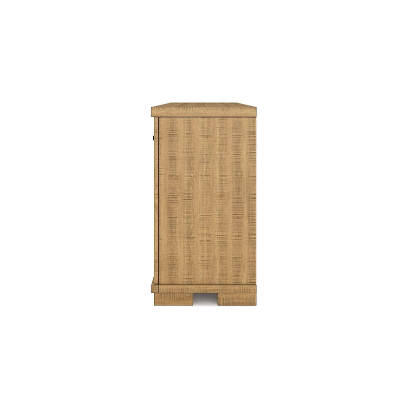 Engineered Wood by Havonplane Brown Dining Server - 65.88W x 19D x 36.13H Cabinet - image 9