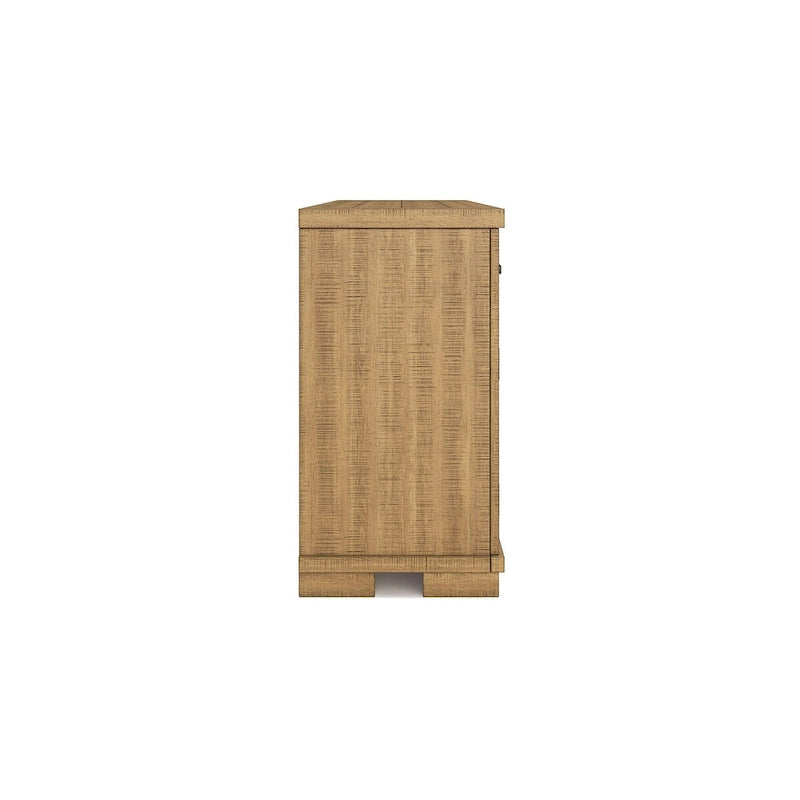 Engineered Wood by Havonplane Brown Dining Server - 65.88W x 19D x 36.13H Cabinet - image 10