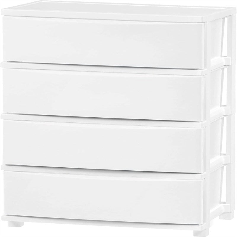 4 Drawer Wide Storage Drawer