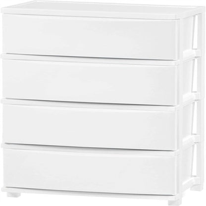 4 Drawer Wide Storage Drawer