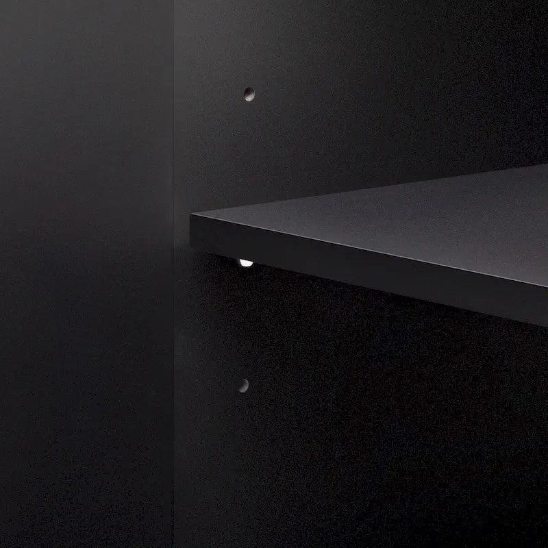 Curved Design Storage Cabinet with Adjustable shelves for Living rooms