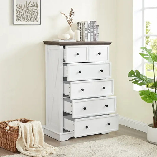 6 Drawers cabinet Tall Chest