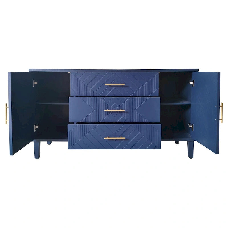 2-Door 3-Drawer Cabinet