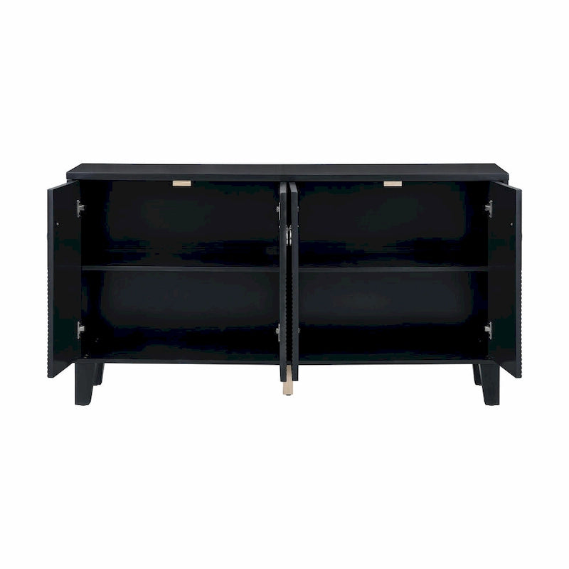 Light Luxury Cabinet with Geometric Patterns