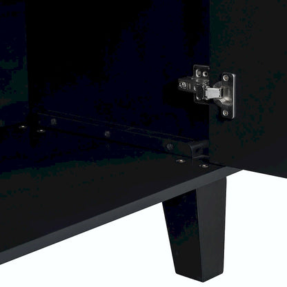 Light Luxury Cabinet with Geometric Patterns