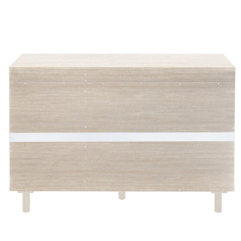 2 Door 3 Drawer Cabinet, Suitable for Bedroom, Living Room, Study