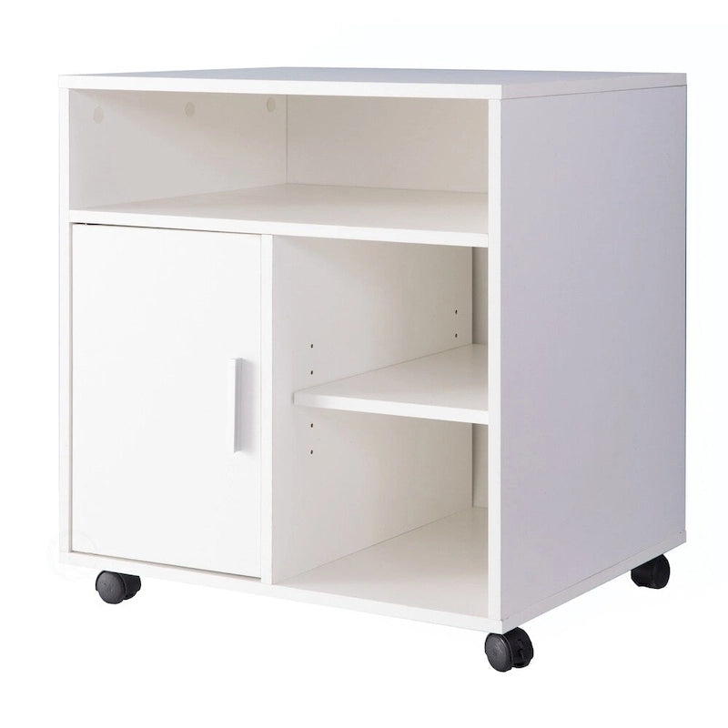 Printer Kitchen Office Storage Stand With Casters