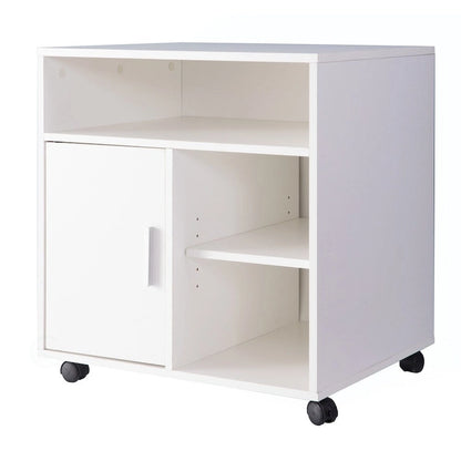 Printer Kitchen Office Storage Stand With Casters