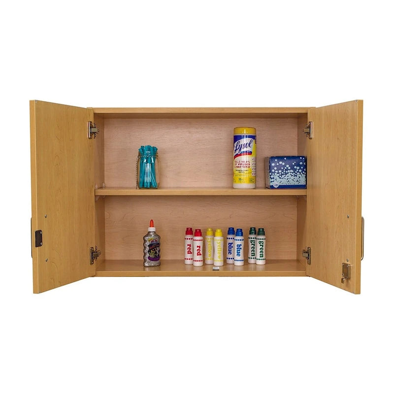 Tot Mate 2-Level Wall Cabinet; 30 x 14.5 x 22.5, Ready-To-Assemble