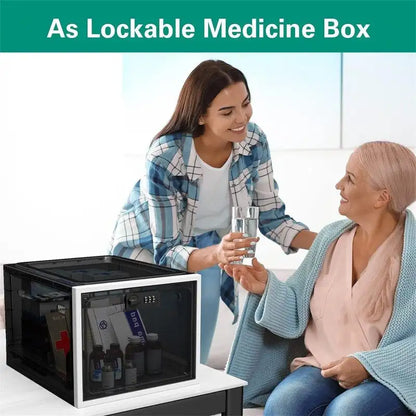 Large Medicine Lock Box