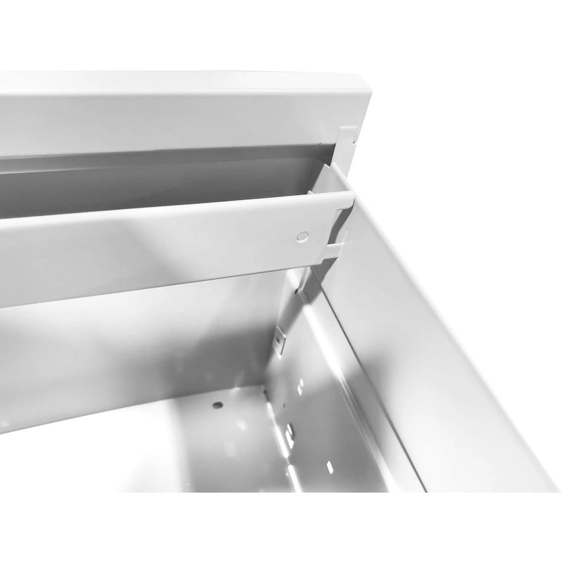 4 Drawer Metal Vertical File Cabinet with Lock Office Home Steel Vertical File Cabinet for A4 Legal/Letter Size