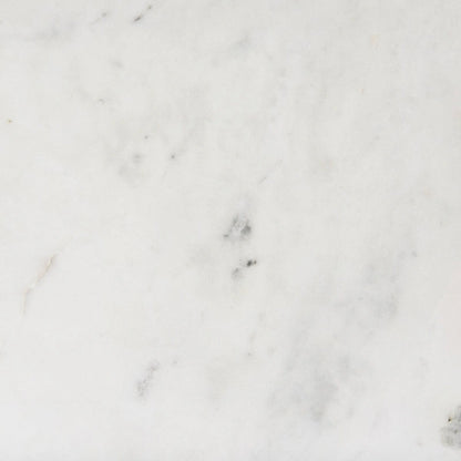 Solid Wood Divina Dark Brown Wood w/ White Marble and Black Metal Base Sideboard - 71.0L x 18.5W x 32.0H Cabinet - image 12