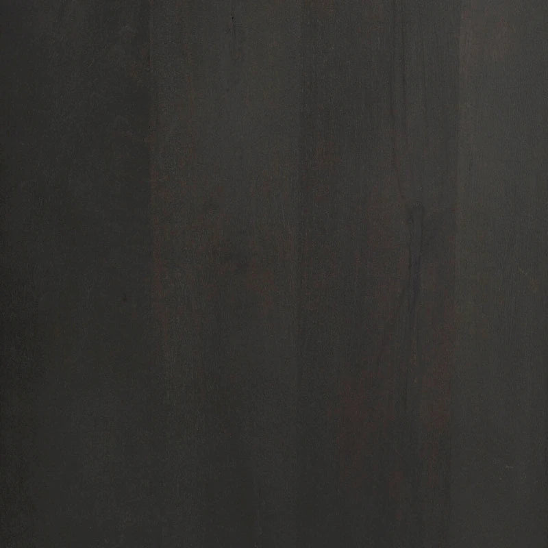 Solid Wood Divina Dark Brown Wood w/ White Marble and Black Metal Base Sideboard - 71.0L x 18.5W x 32.0H Cabinet - image 13