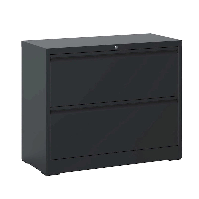 2-Drawer Metal Filing Cabinet with Lock for Home Office