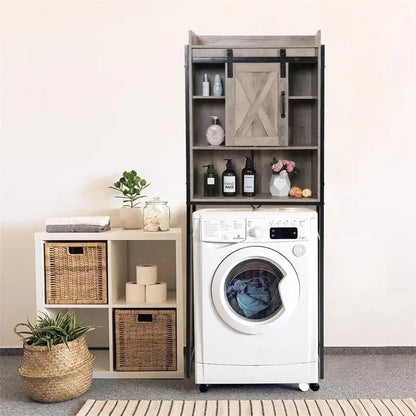 Over The Toilet Storage Cabinet - 9.25D x 25.4W x 67.7H