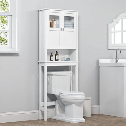 Bathroom Cabinet Over Toilet - 7.8D x 25.59W x 66.93H