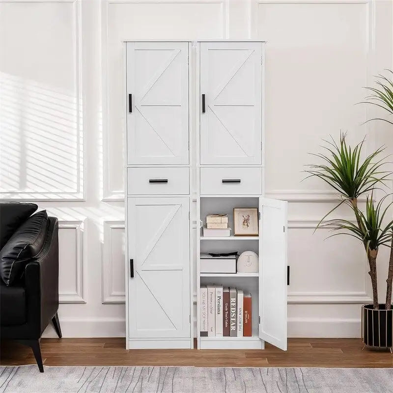 Bathroom Storage Cabinet with 2 Doors