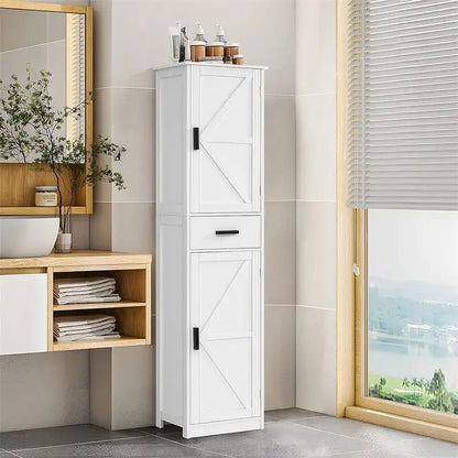 Bathroom Storage Cabinet with 2 Doors
