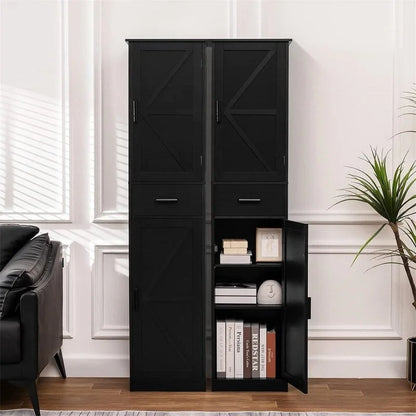 Bathroom Storage Cabinet with 2 Doors