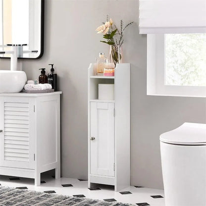 Small Bathroom Storage Corner Floor Cabinet