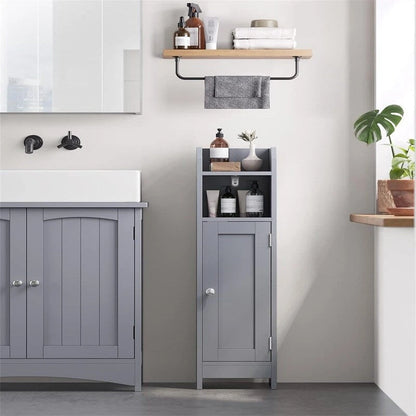 Small Bathroom Storage Corner Floor Cabinet