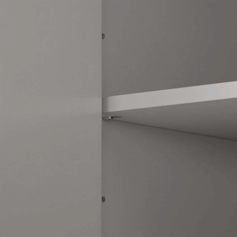 Storage Cabinet with 2 Doors and 4 Drawers