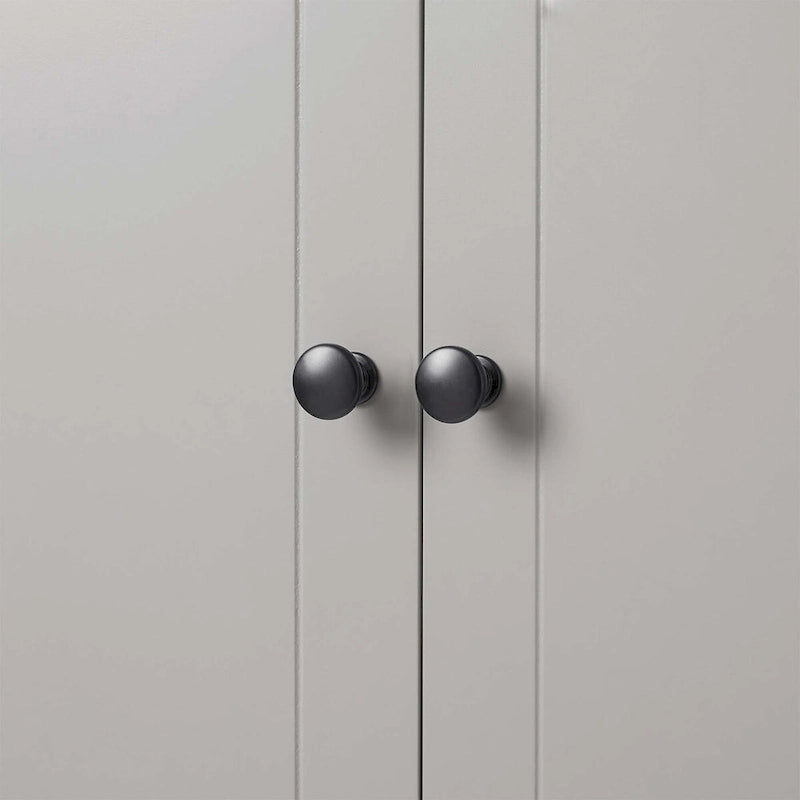 Storage Cabinet with 2 Doors and 4 Drawers