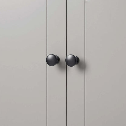 Storage Cabinet with 2 Doors and 4 Drawers